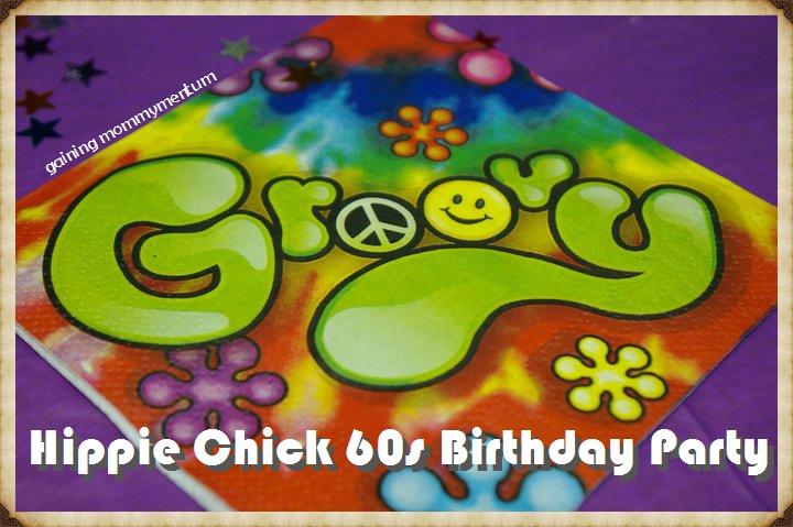 hippie chick 60s birthday party