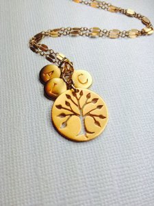 Family Tree Pendant with initial charms https://www.etsy.com/listing/168259224/family-tree-pendant-with-initial-charms?ref=related-0
